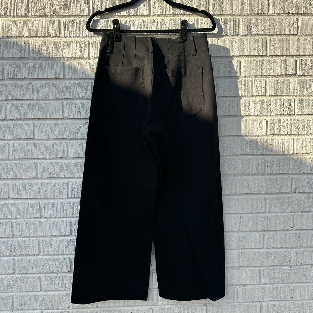 Maeve Black Wide Leg Pants - Picture 2 of 5